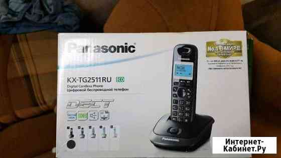 Телефон Panasonic KX-TG2511RU черный Курск