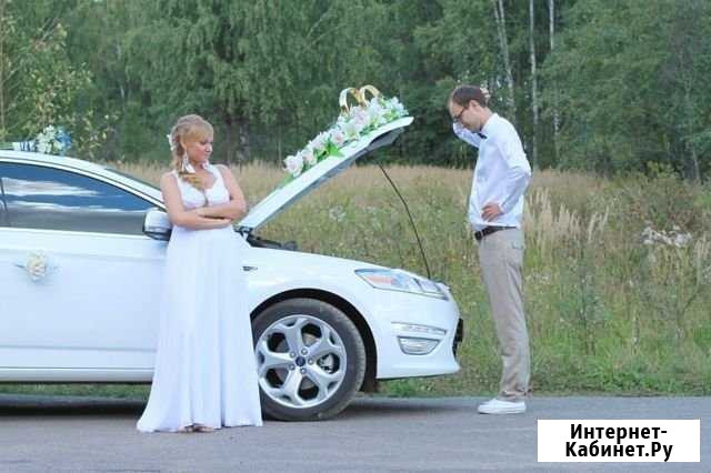 Авто на свадьбу ford mondeo (белые/чёрные) Ярославль - изображение 1