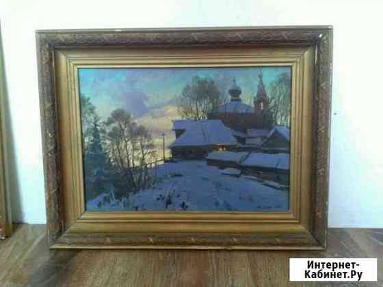 Картина, холст, масло Ставрополь