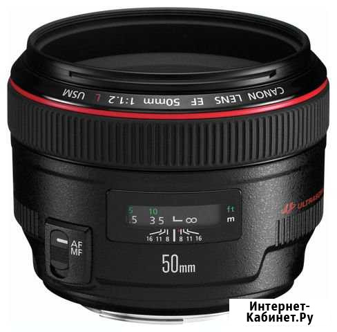 Объектив Canon EF 50mm 1:1.2L USM Владивосток - изображение 1