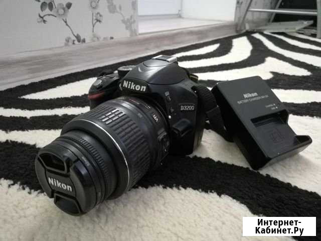 Зеркальный фотоаппарат Nikon D3200 Волгоград - изображение 1