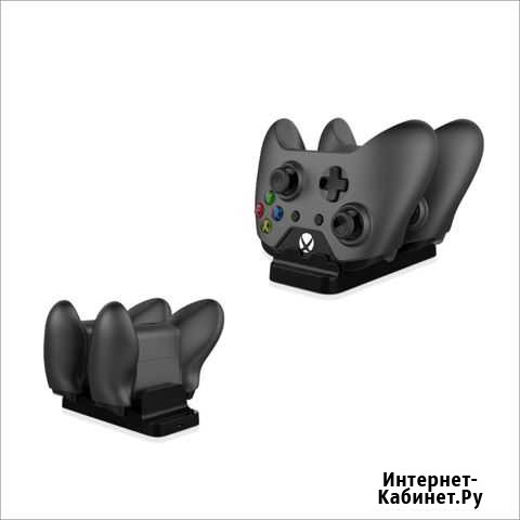 Зарядная станция + 2 батареи для геймпада Xbox One Чита - изображение 1