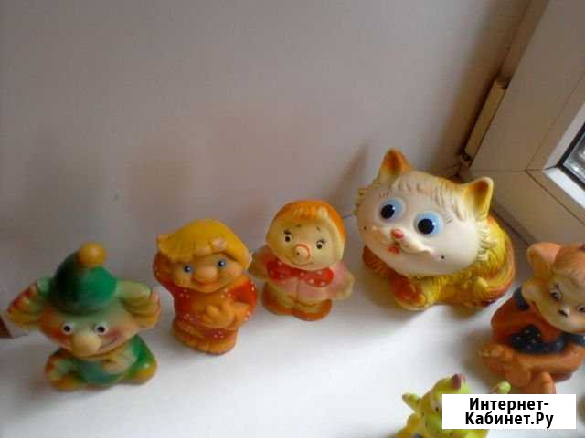 Игрушки резиновые пищалки. СССР Йошкар-Ола - изображение 1