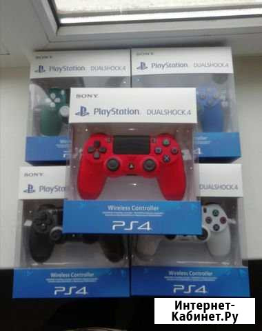 Новый геймпад Sony PS4 Обнинск - изображение 1