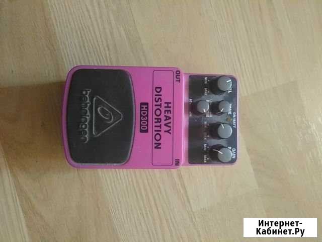 Гитарная педаль Behringer HD300 Heavy Distortion Тверь - изображение 1