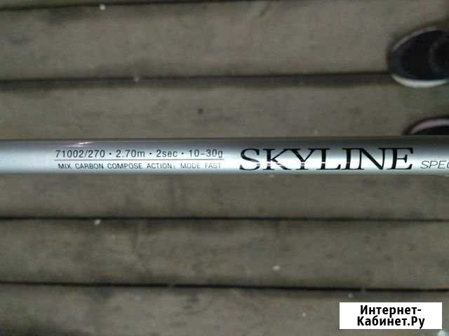 Спиннинг german skyline 2.7 + катушка yolo cadias Балашов - изображение 1