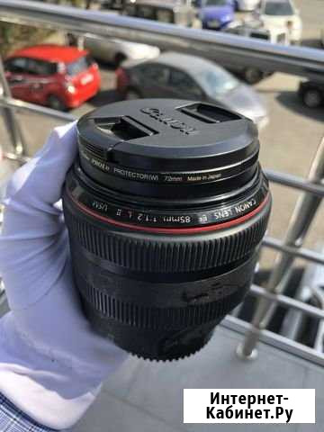 Объектив Canon EF 85mm 1:1.2L II USM Владивосток - изображение 1