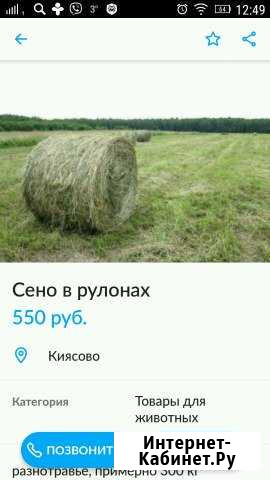 Продам сено в рулонах с доставкой цена без доставк Киясово - изображение 1