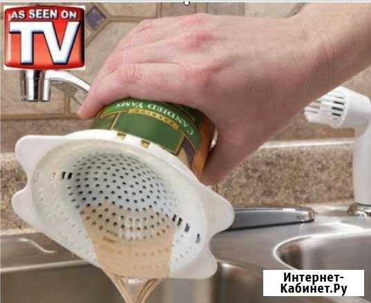 Крышка-дуршлаг для консервных банок CAN strainer Новосибирск - изображение 1