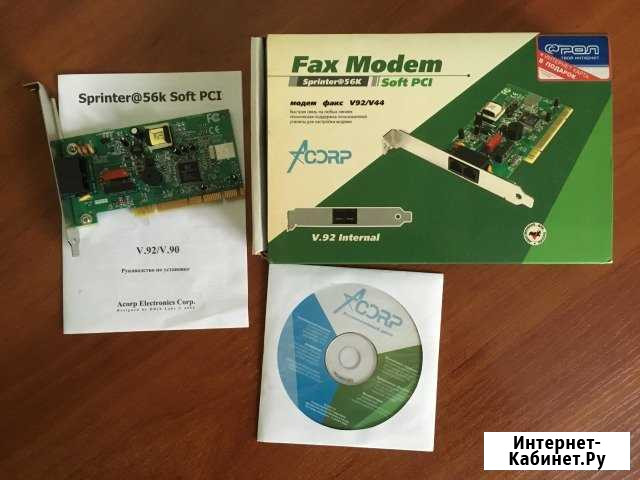 Модем Acorp Sprinter / PCI Балахна - изображение 1