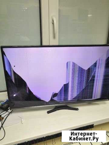 Телевизор SAMSUNG UE32J5550AU битая матрица Тамбов - изображение 1