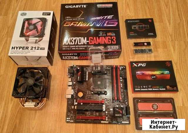 Компьютер для игр на процессоре Ryzen 1600 Братск - изображение 1