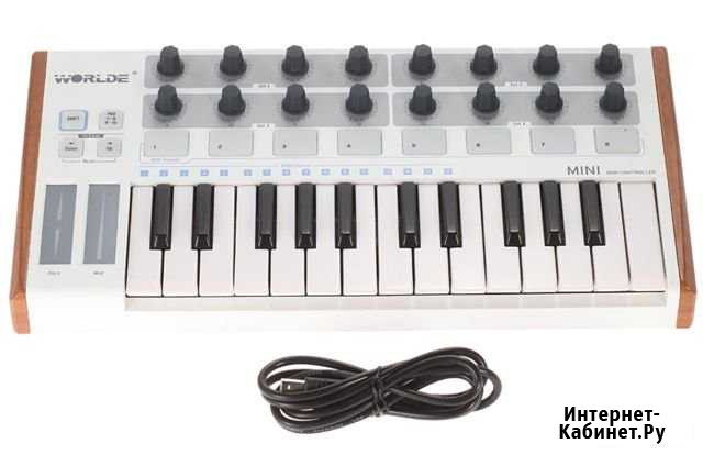 Midi клавиатура Worlde mini Октябрьский - изображение 1