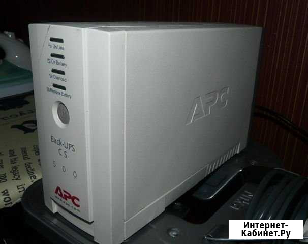 Ибп APC CS-500 c новым аккумулятором 7 А*ч Воронеж - изображение 1