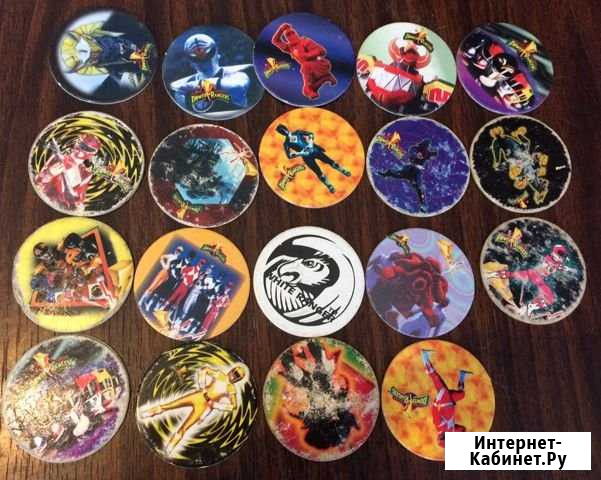 Power rangers 1996 Saban caps кэпсы сотки фишки Великий Новгород - изображение 1