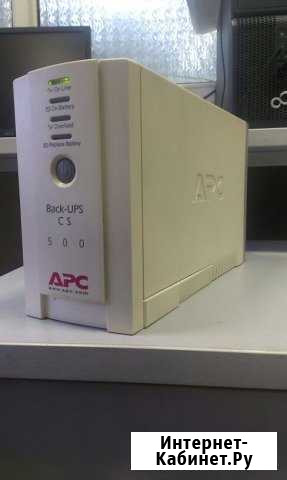 Ибп APC Back-UPS CS 500 Саранск - изображение 1