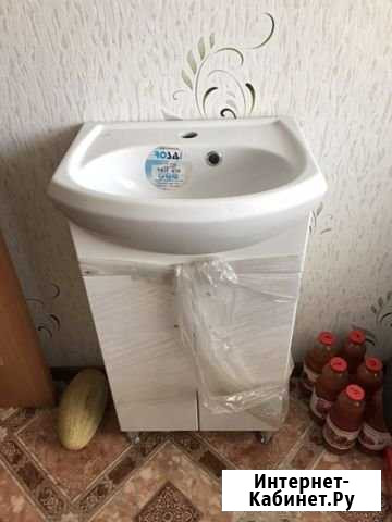 Тумба для ванной и раковина Кыштым - изображение 1
