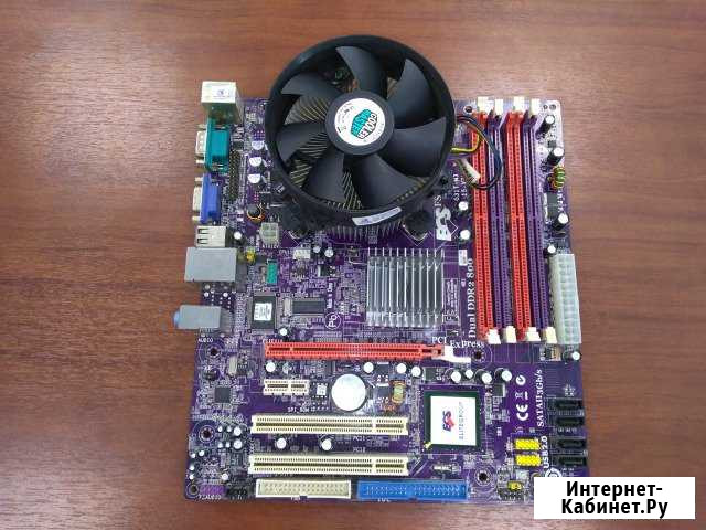 Мп Elitegroup G31T-M3 + цп: Intel Core2Quad Q6600 Тверь - изображение 1