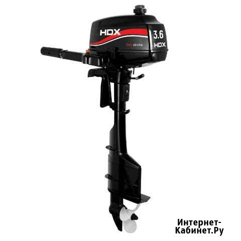 Лодочный мотор 2-х тактный 2 сорт HDX T 2,6 Кыштым - изображение 1