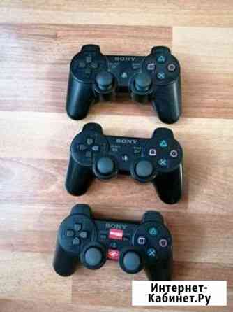 Геймпады для Sony PS3 (два б/у и один новый) и зар Стерлитамак