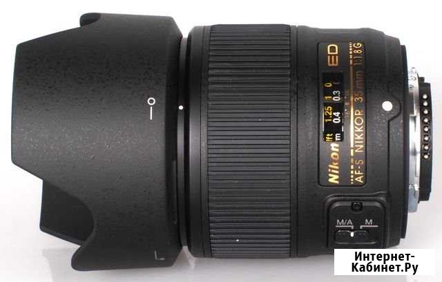 Объектив Nikon AF-S Nikkor 35mm 1:1.8G ED Владивосток - изображение 1