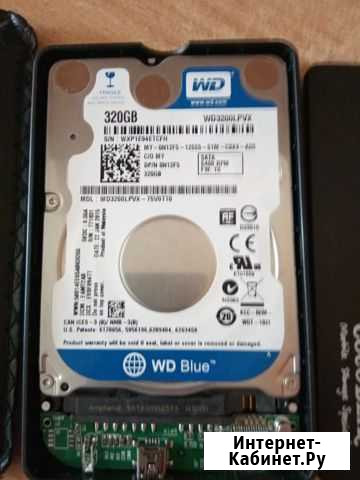 Переносной HDD на 320 Gb Western Digital Серов - изображение 1