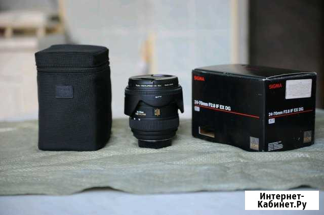 Sigma AF 24-70mm F2.8 IF EX DG HSM for Nikon Стерлитамак - изображение 1