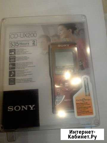 Диктофон цифровой sony Ярославль - изображение 1