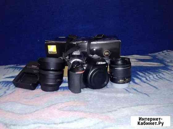 Фотоаппарат Nikon D3500 + 2 объектива Стерлитамак