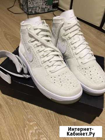 Nike AF1 ultra fly knit mid Мурино - изображение 1