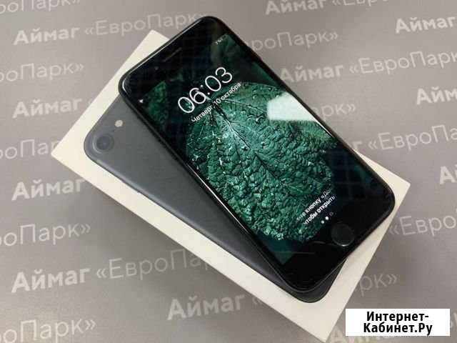 Apple iPhone 7 32Gb Black Архангельск - изображение 1