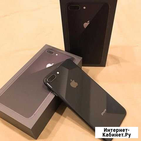 iPhone 8+/256 черный магазин гарантия 1 год Рязань - изображение 1