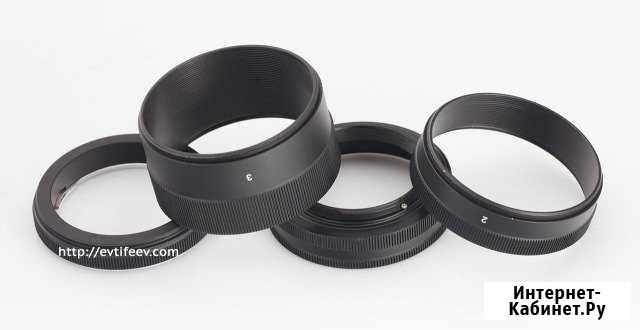 Макрокольца из 3 шт. (металл), для Canon. Новые Севастополь - изображение 1
