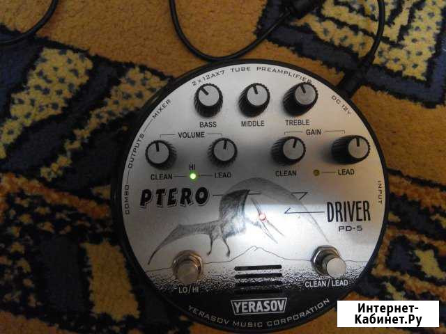 Ламповый гитарный преамп PD-5 Pterodriver Сызрань - изображение 1