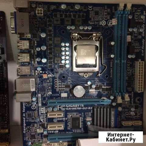 Core i3 2100+h67m Мамка Махачкала - изображение 1