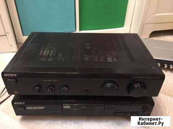 Sony усилитель и CD Воскресенское