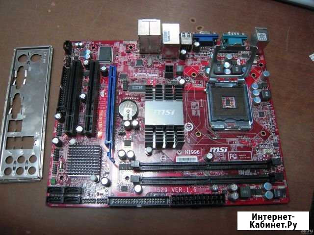 MSI G31TM-P35 Socket 775 Киров - изображение 1