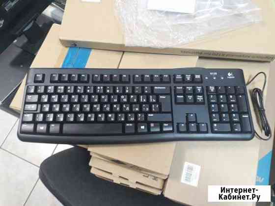 Клавиатура logitech K120, USB, черный Саратов