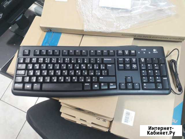 Клавиатура logitech K120, USB, черный Саратов - изображение 1