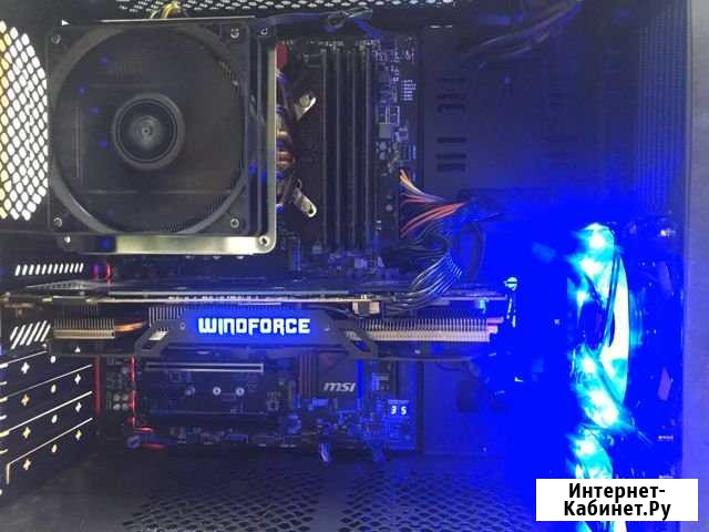 Игровой пк+Гарантия/Core i5 6600K/GTX1070 8Gb/16Gb Липецк - изображение 1