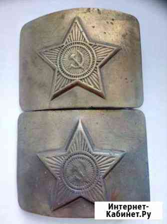 Бляхи латунные, солдатские 2 шт Самара