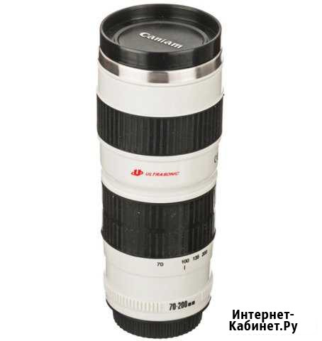 Термокружка Фотообъектив Canon 0,44л h20см нерж Ставрополь - изображение 1