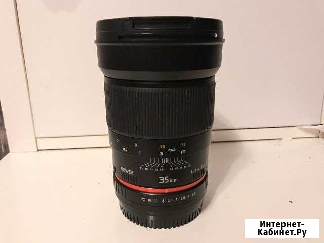 Samyang 35mm f/1.4 идеальное состояние Сертолово - изображение 1