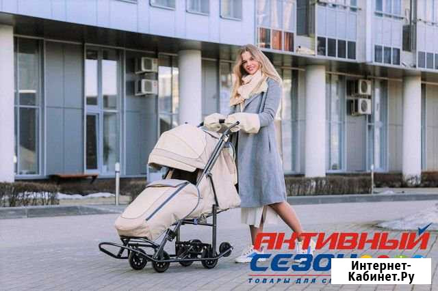 Санки коляска Pikate (Пикат). Опт и розница Киров - изображение 1