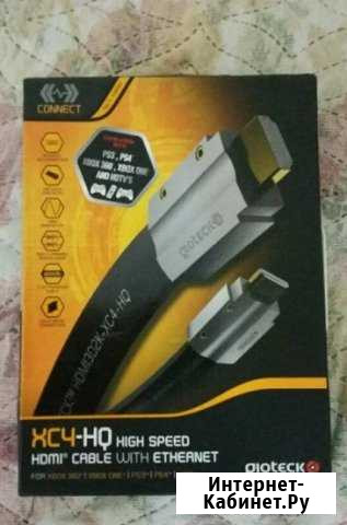 Кабель hdmi High-Speed gioteck XC4-HQ 1.8 m Иваново - изображение 1