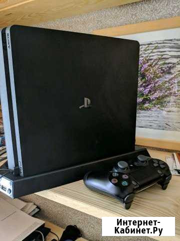 Sony PS4 slim 500гб с кучей игр (все эксклюзивы) Ейск - изображение 1