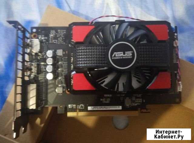 Видеокарта Asus radeon rx 550 4Gb Ижевск - изображение 1