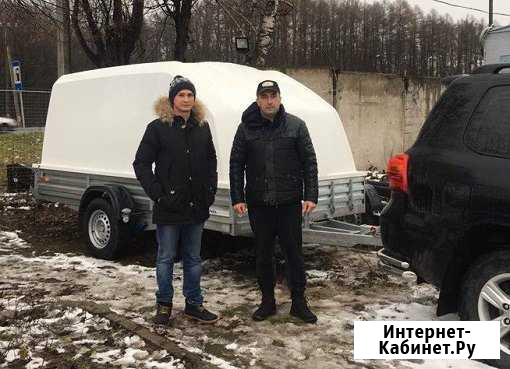 Прицеп с тормозами мзса 831133.111. г/п 875 кг Казань - изображение 1