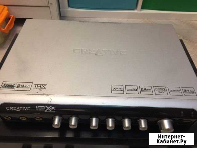 Creative sound blaster x-fi внешний блок Воскресенское - изображение 1