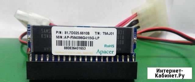 SSD IDE 4 GB AP-FM4096G41I5G-LP Пенза - изображение 1